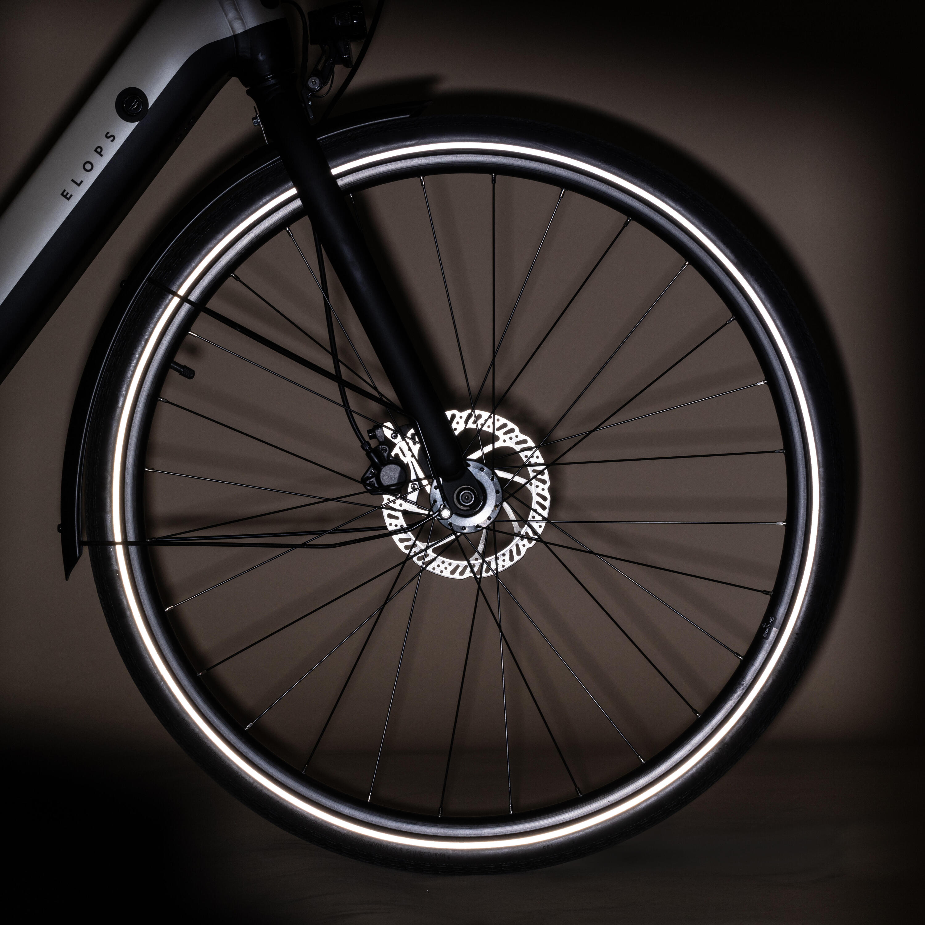 Long Distance 500 Electric Assist City Bike Step-Over Frame 5/28