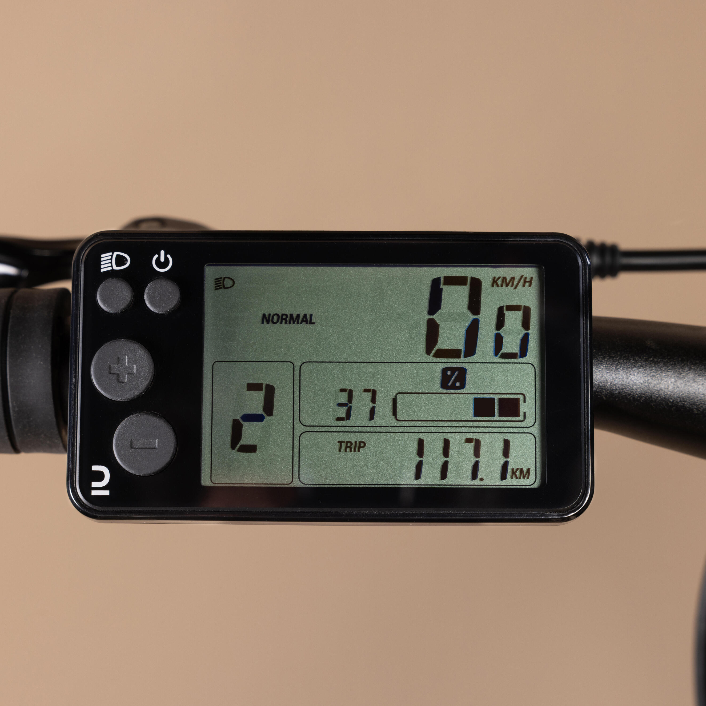 E-Bike City Trekking Bike 28 Zoll Elops LD500E HF dunkelgrau 7/30