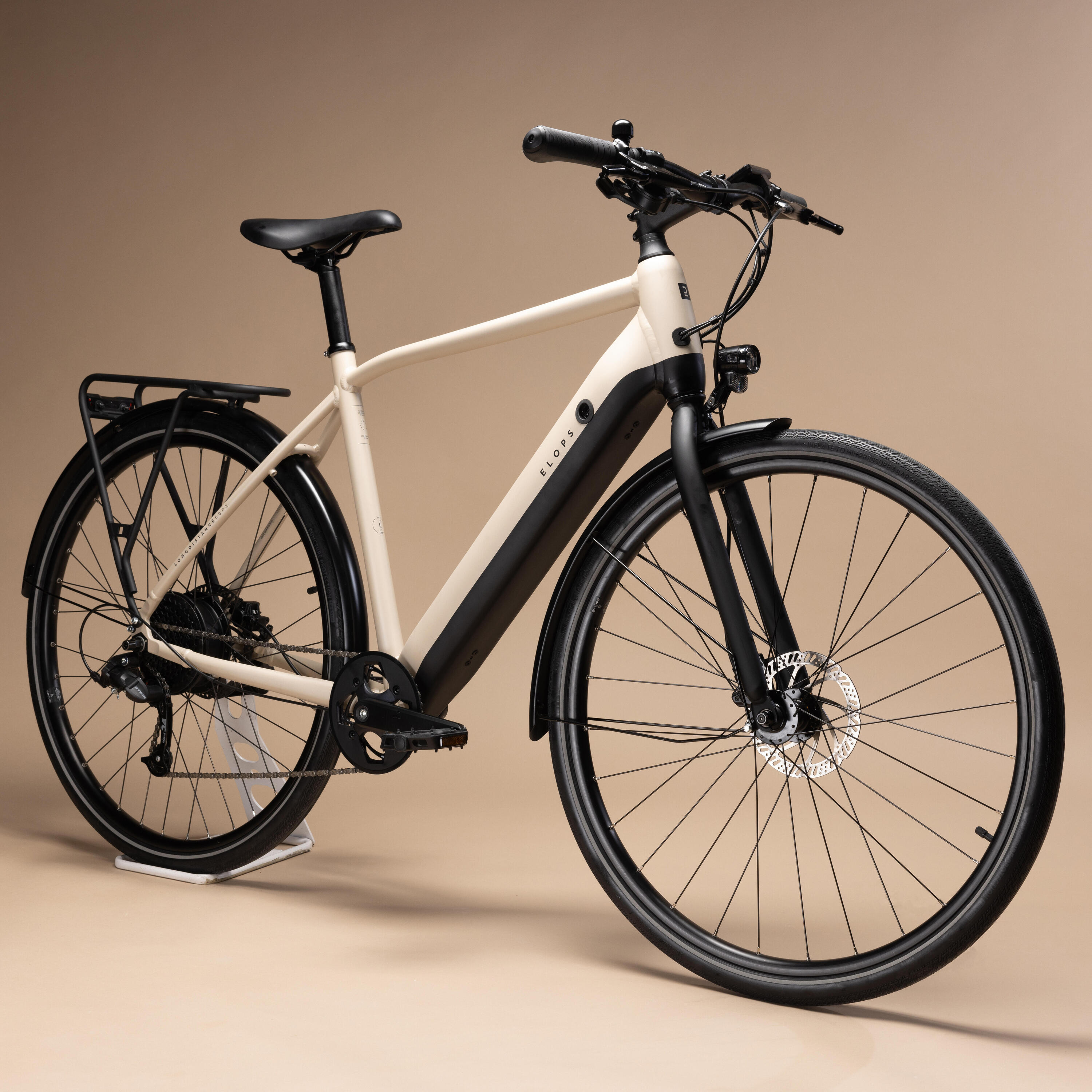 Long Distance 500 Electric Assist City Bike Step-Over Frame 24/28
