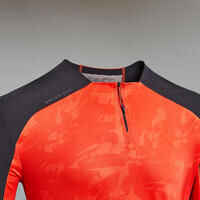 Maillot ciclismo MTB manga corta Rockrider Explore 500 rojo