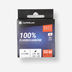 CAPERLAN %100 Florokarbon Misina - Balıkçılık - 50 M - Soft