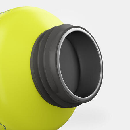 Фляга походная из перер. алюм. с сист. быстрого открытия и соломинкой 0,6 л 900