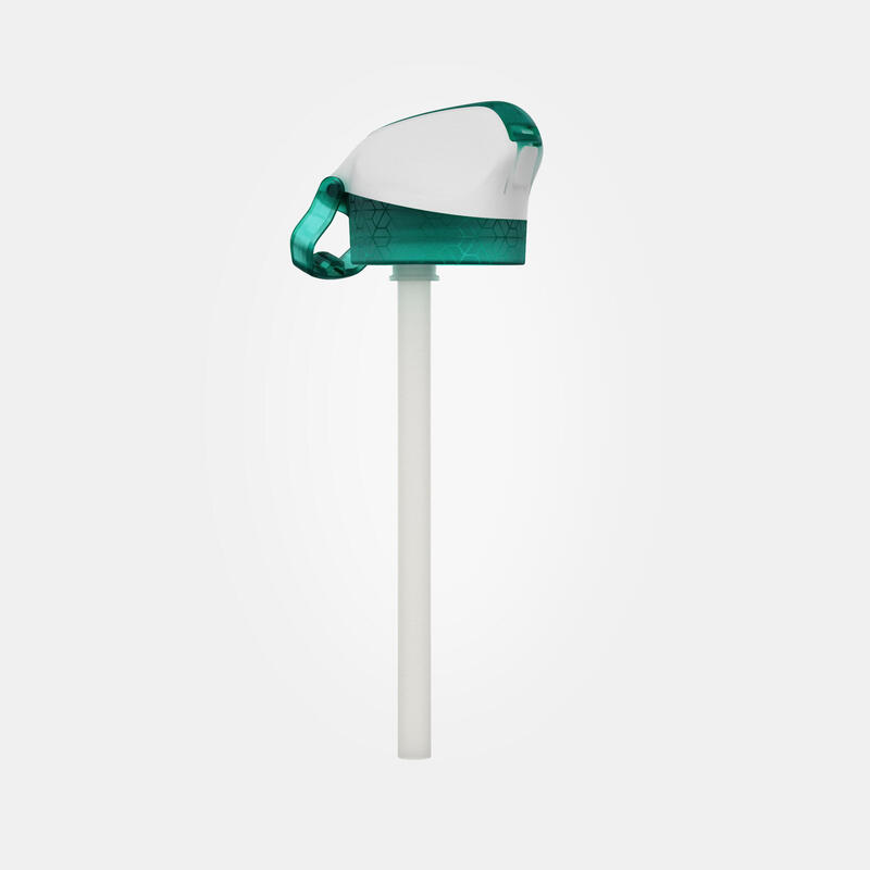 Çocuk Pipetli Alüminyum Matara - 0,6 L - Turkuaz - 500