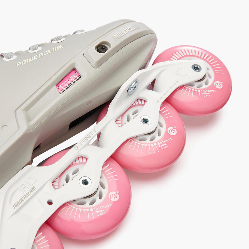 Roller femme Freeride Powerslide Freeride Next SL Pink 80