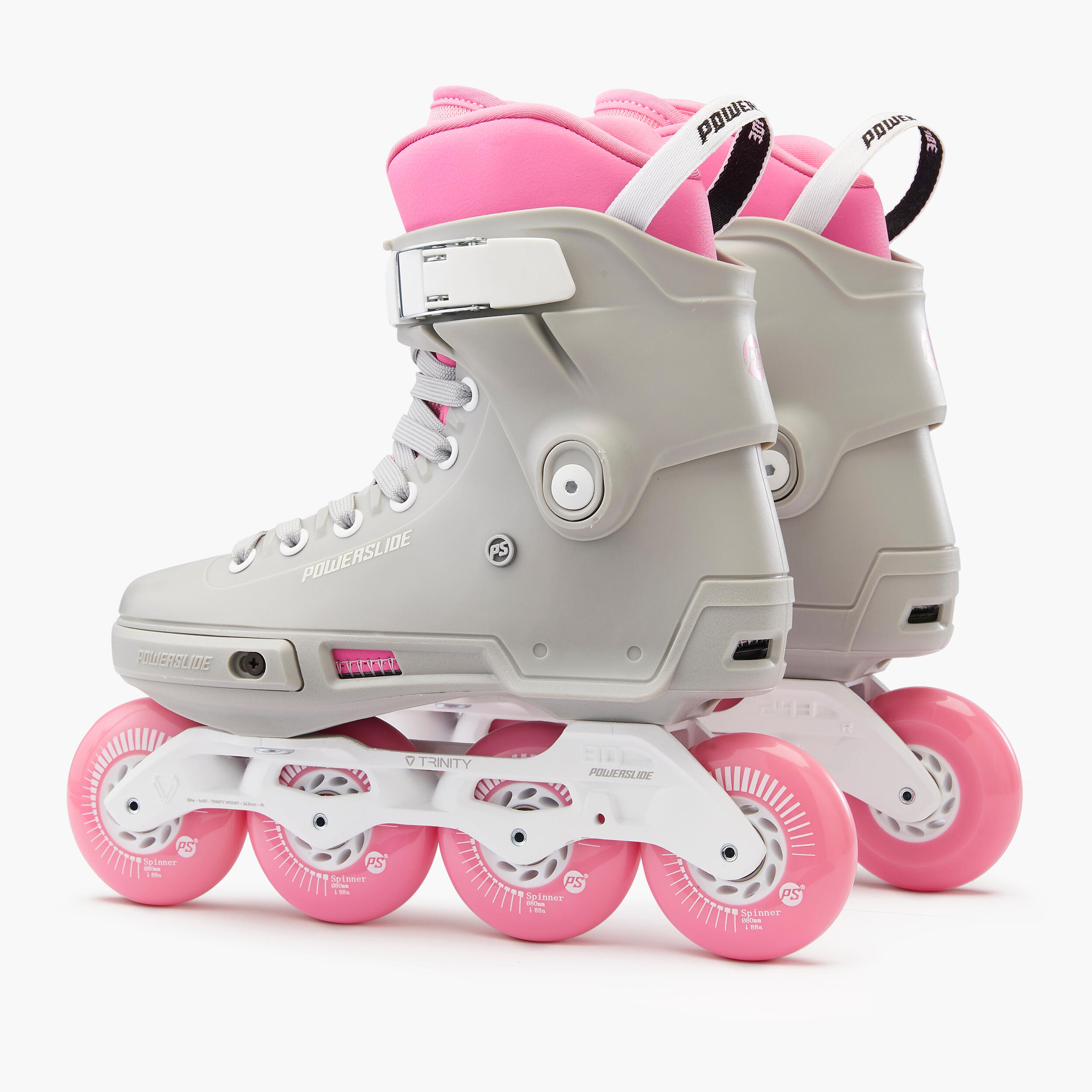 Dámské freeridové brusle Powerslide Freeride Next SL Pink 80 6/9
