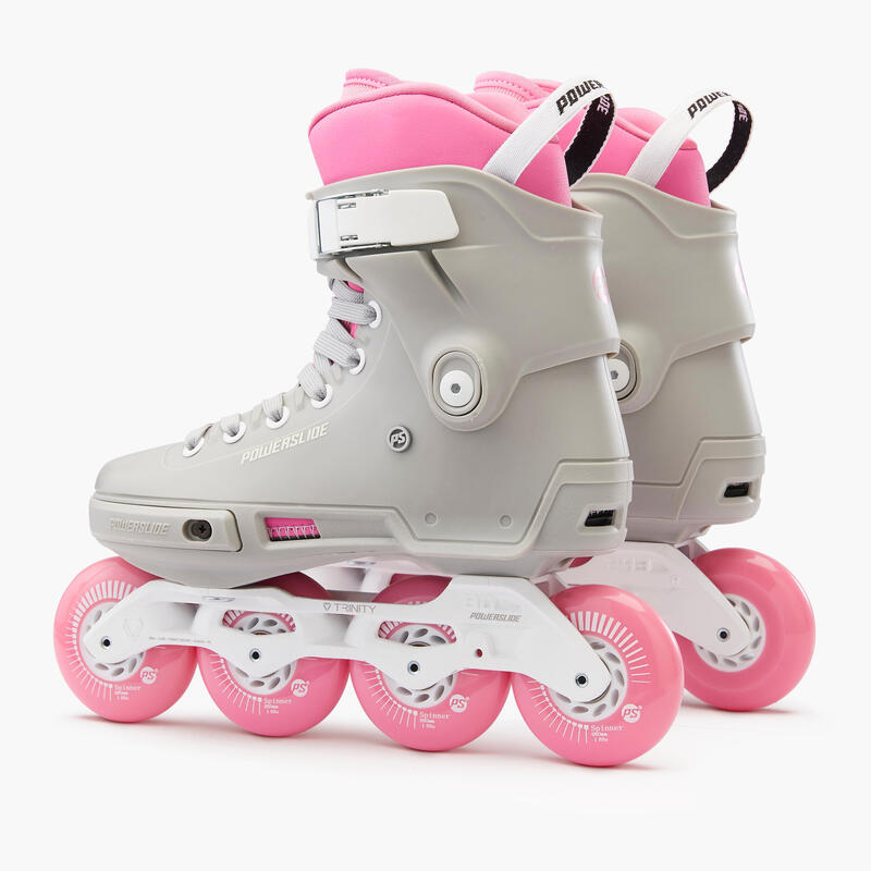 Roller femme Freeride Powerslide Freeride Next SL Pink 80