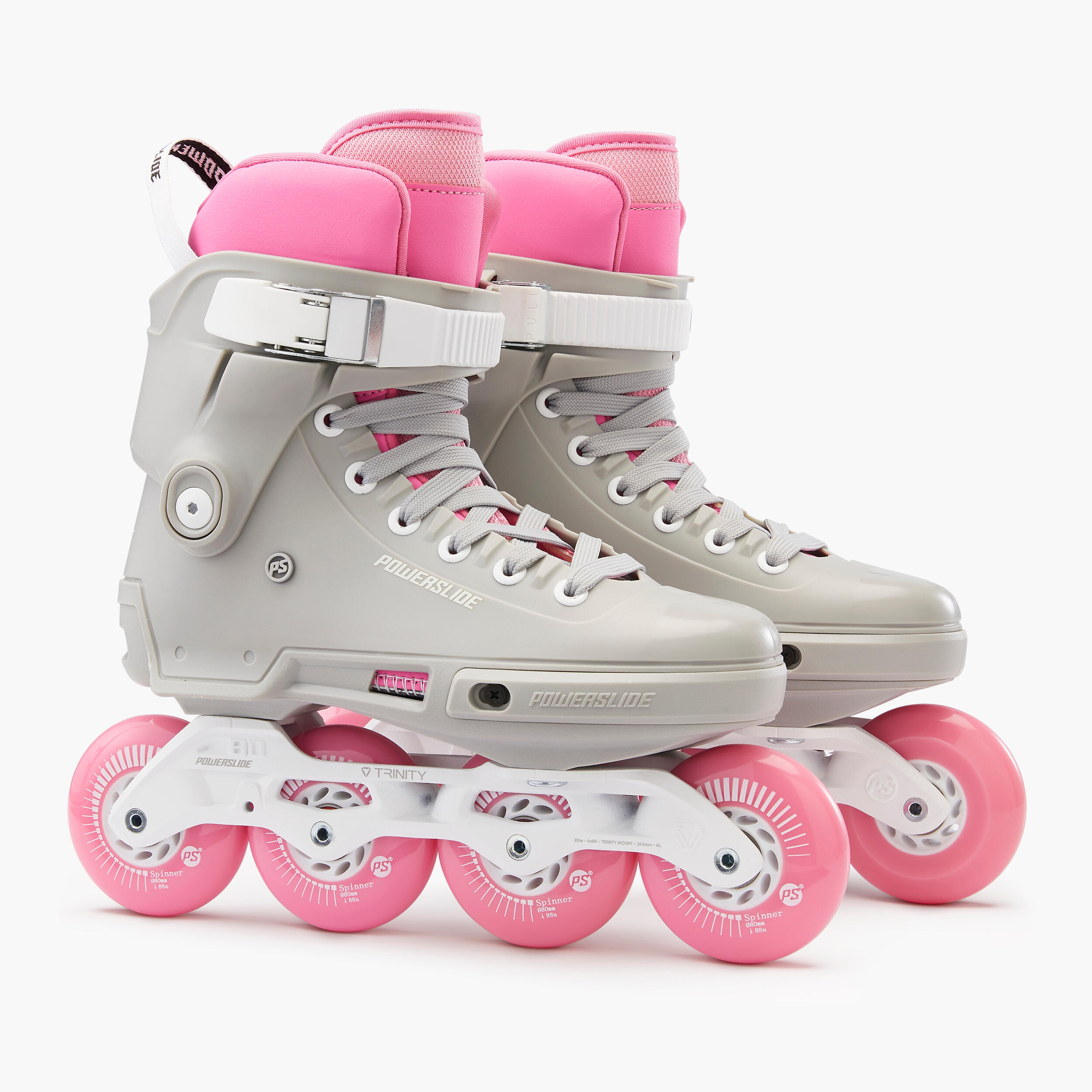Dámské freeridové brusle Powerslide Freeride Next SL Pink 80 5/9
