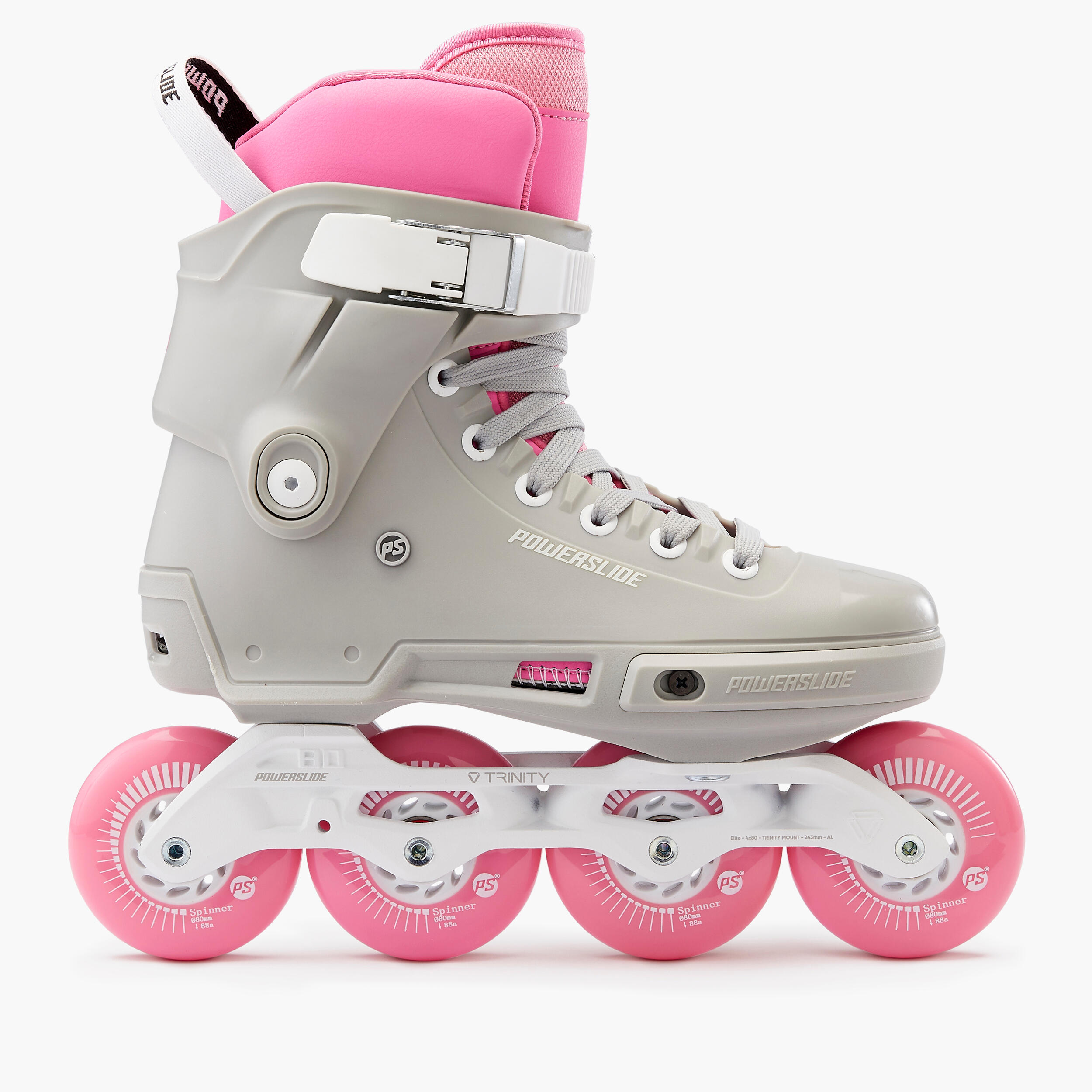 Dámské freeridové brusle Powerslide Freeride Next SL Pink 80 2/9
