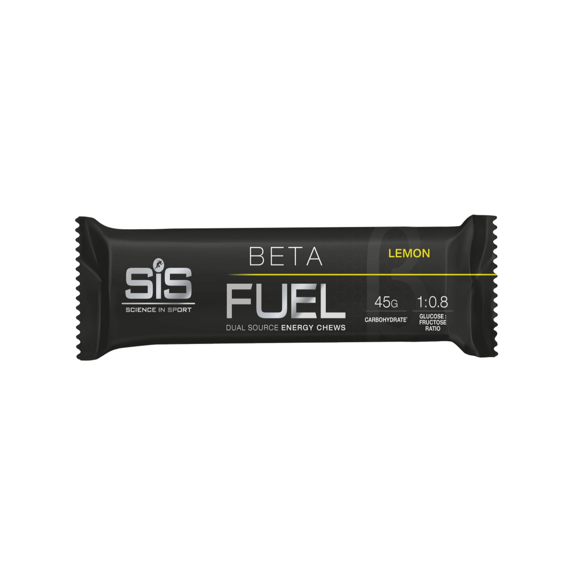 SCIENCE IN SPORT BETA FUEL ENERGY CHEW - LEMON