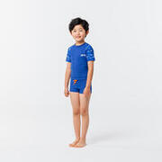 Boy's swimsuit two-piece shorty blue PLANET