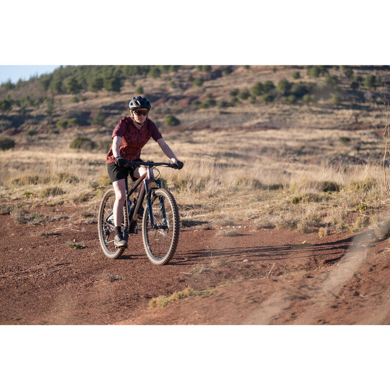 Női MTB kerékpáros rövidnadrág 