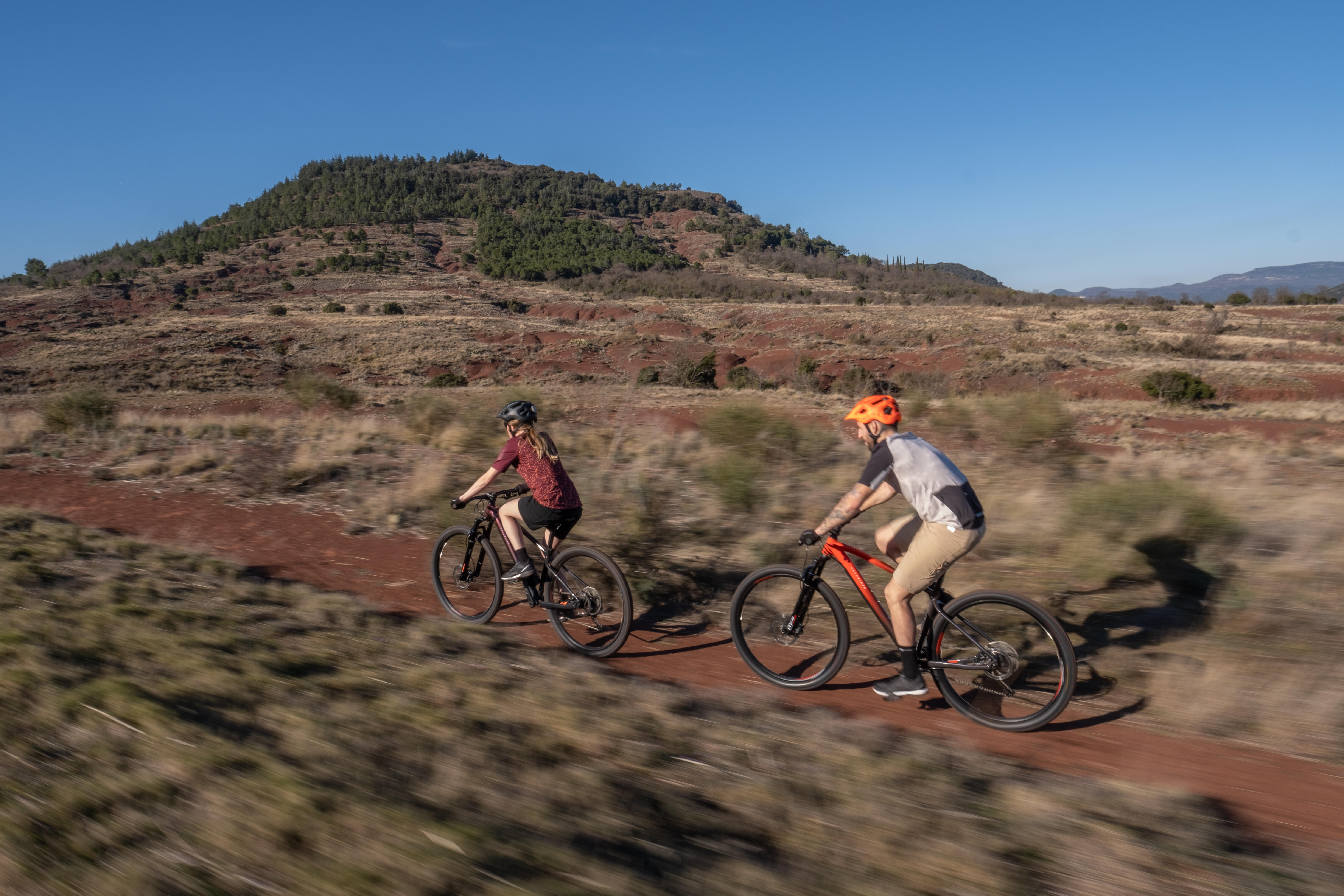 Short de vélo de montagne femme - EXPL 500 noir - ROCKRIDER