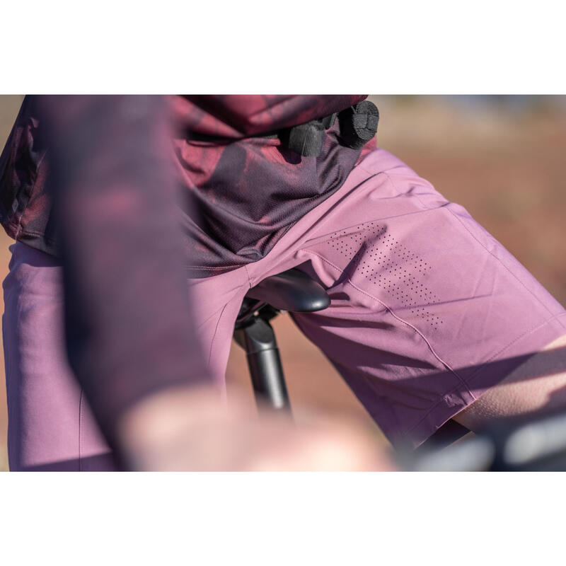 Damen MTB Shorts kurze Radhose – Expl 700 rosa 