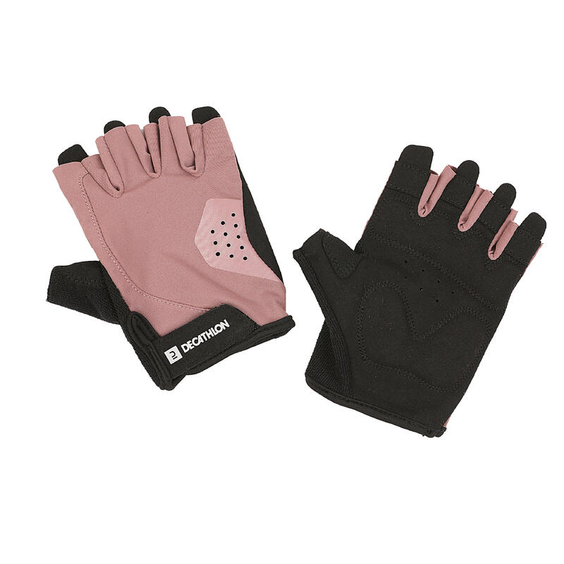 Weight Training Gloves 500 - Dark Red