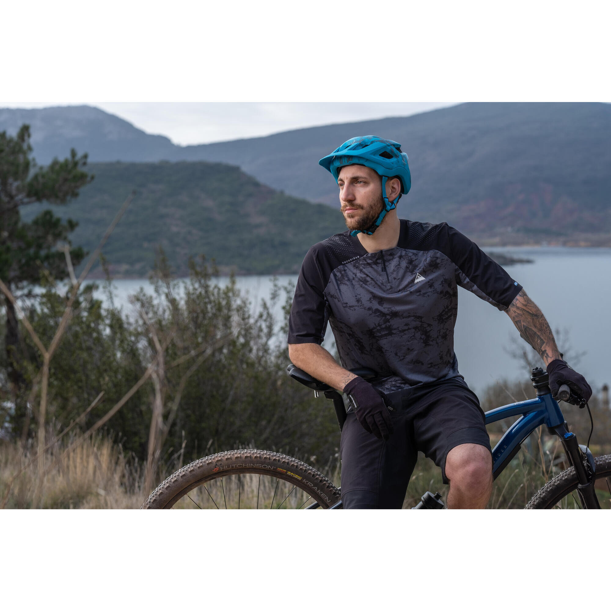 Mountain Bike Helmet EXPL 500 - Turquoise 2/18