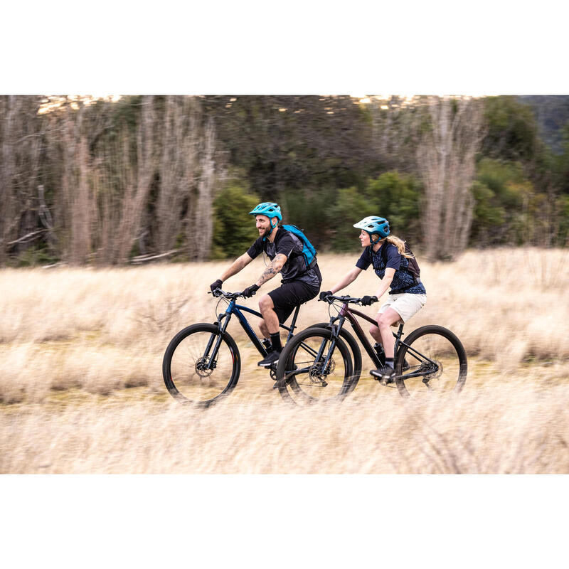 CALÇÕES CARGO DE CICLISMO BTT HOMEM AZUL