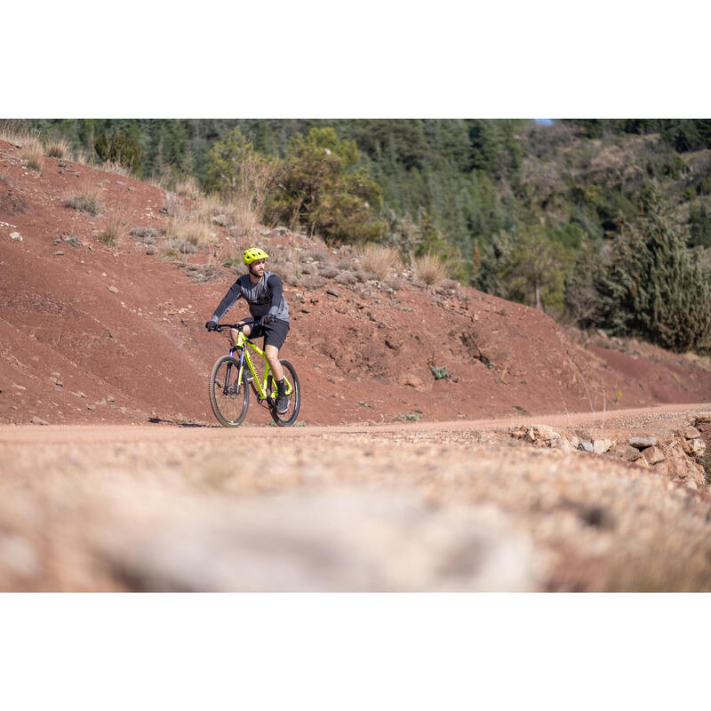 CASQUE VELO VTT EXPL 500 JAUNE FLUO