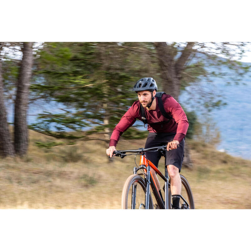 CALÇÕES CARGO DE CICLISMO BTT HOMEM AZUL