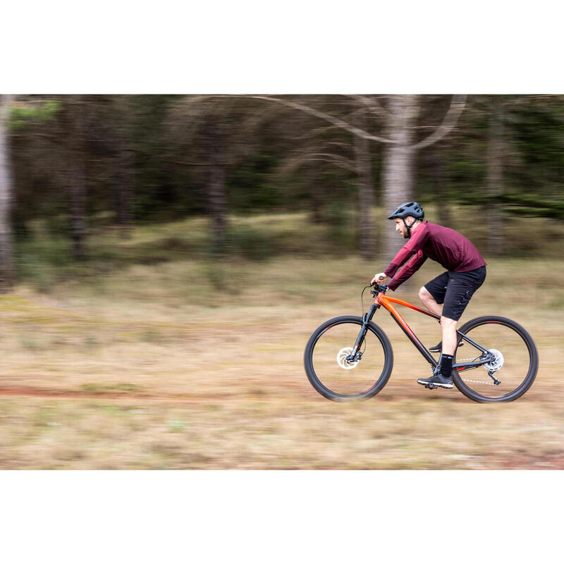 CALÇÕES CARGO DE CICLISMO BTT HOMEM AZUL