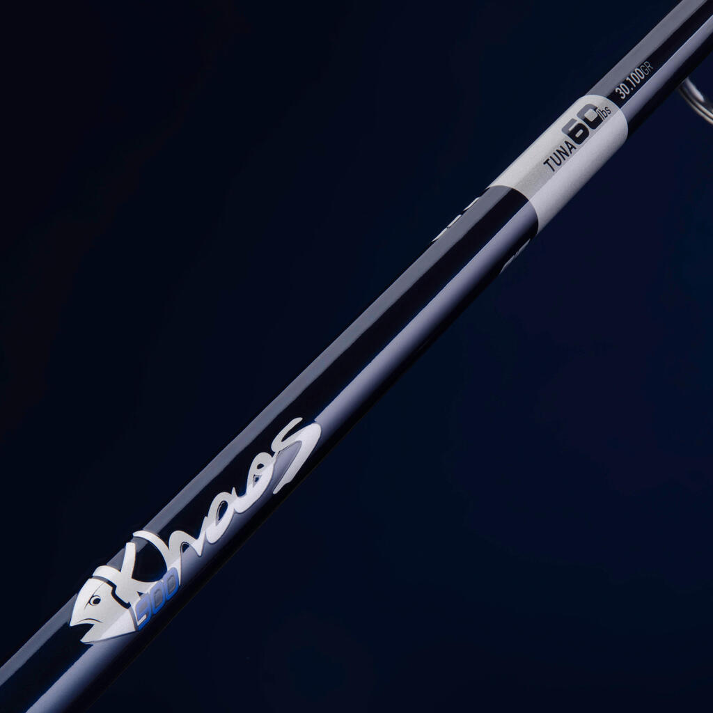 Exotic fishing rod KHAOS-900 260 60 lbs for tuna fishing in the sea