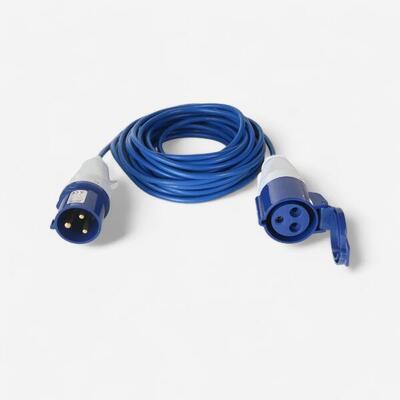 Verlengkabel voor de camping 15 meter