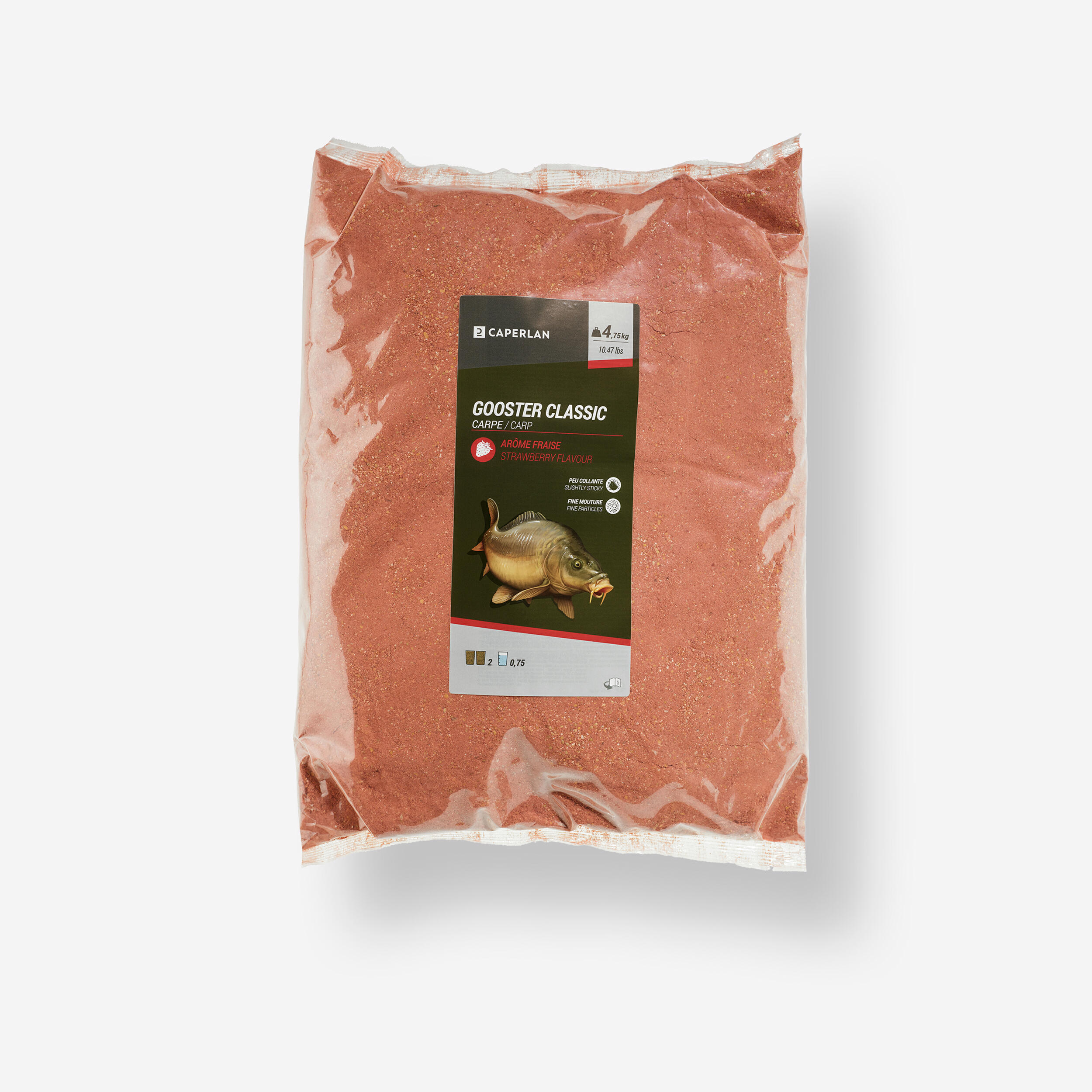 CAPERLAN Futterzusatz Gooster Classic Karpfen Erdbeere rot 4.75 kg | 03608390135561 CAPERLAN Futterzusatz Gooster Classic Karpfen Erdbeere rot 4.75 kg | 03608390135561