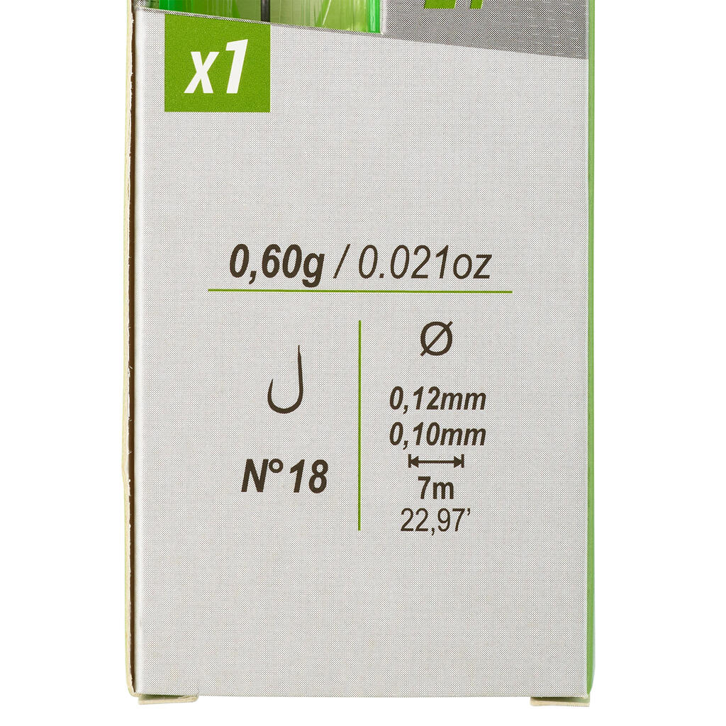 Montiran sistem za ribolov u kanalima PF-RL500 L1 0,4 g
