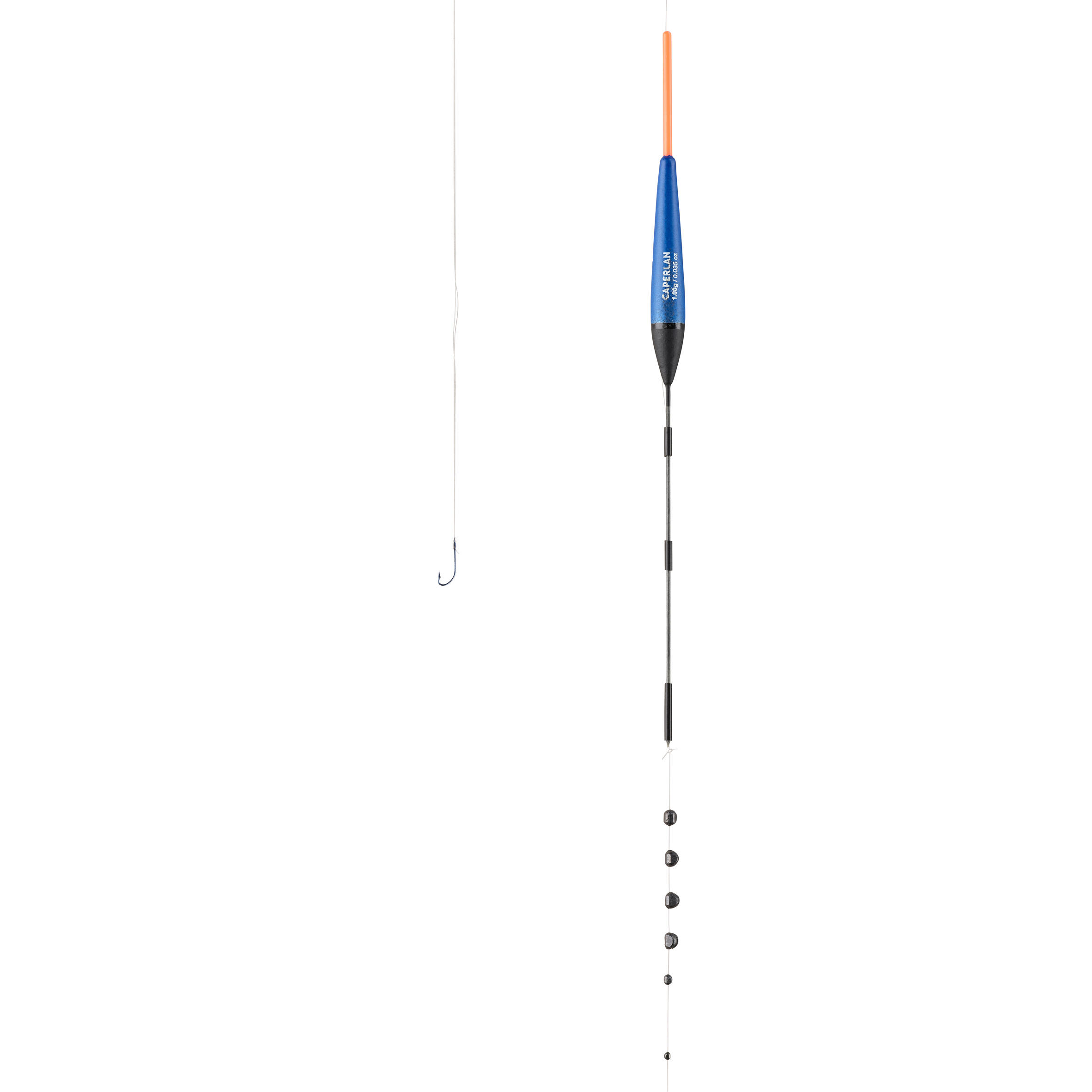 LIGNE MONTEE POUR LA PECHE AU COUP EN ETANG PF-RL500 L1 1g 5/5