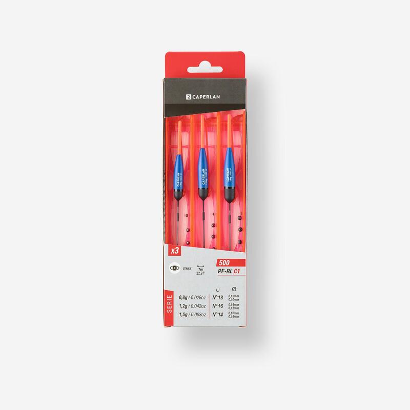 Fertigmontagen-Set PF-RL500 C1 0, 8 g / 1,2 g / 1,5 g 3 Stück