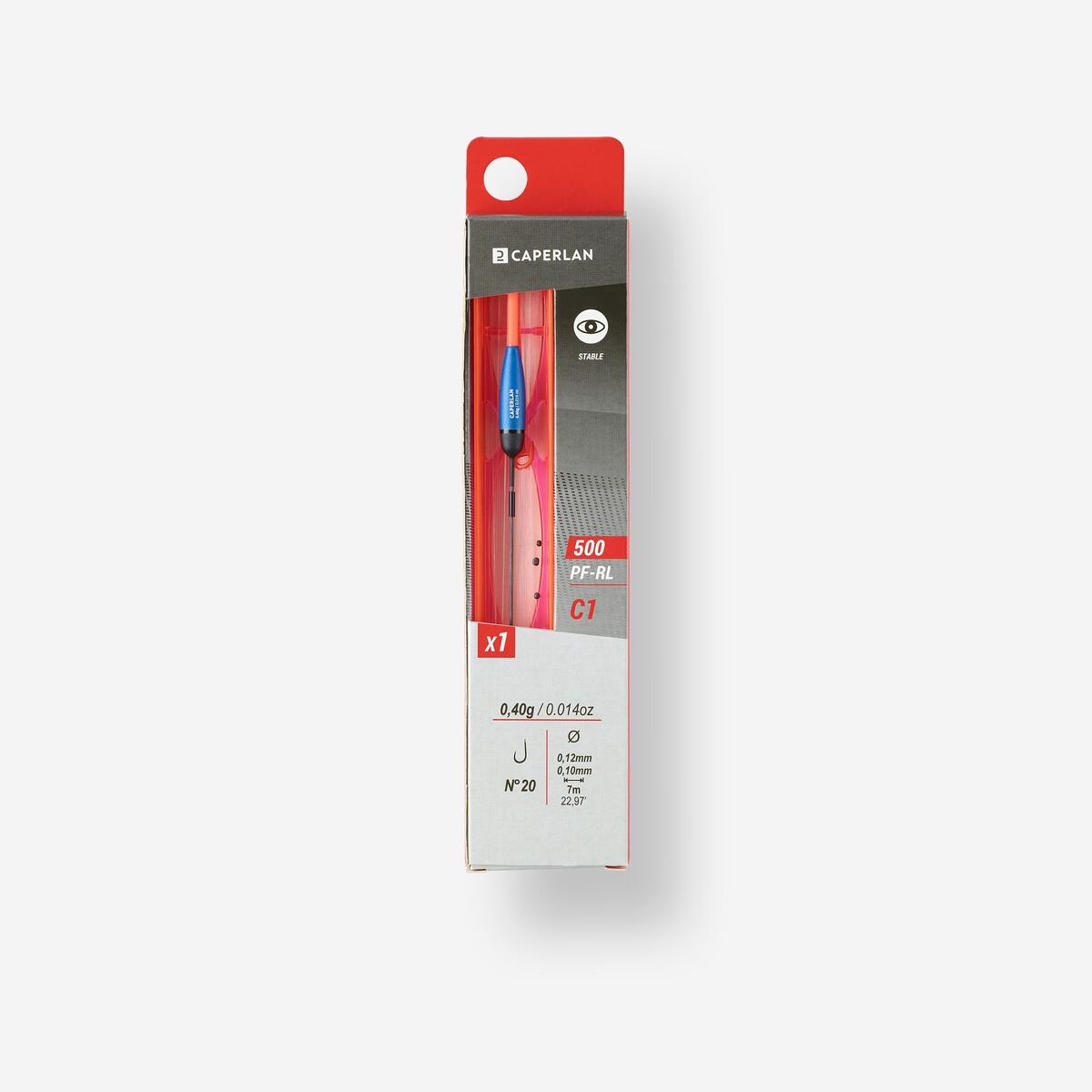 Ligne montee pour la peche au coup en canal pf-rl500 c1 0,4g