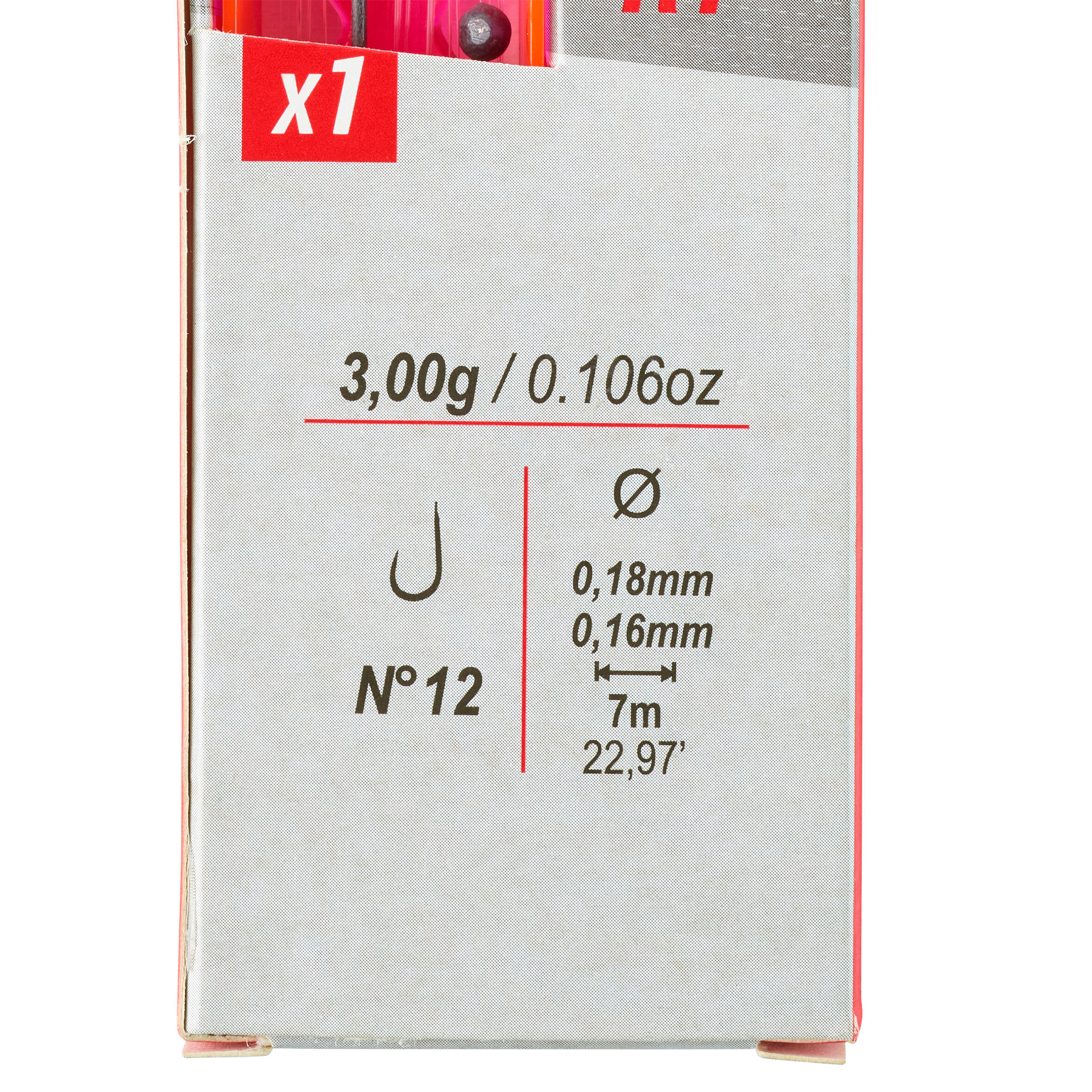 VISTUIGJE VOOR RIVIERVISSEN PF-RL500 R1 3 g 3/5