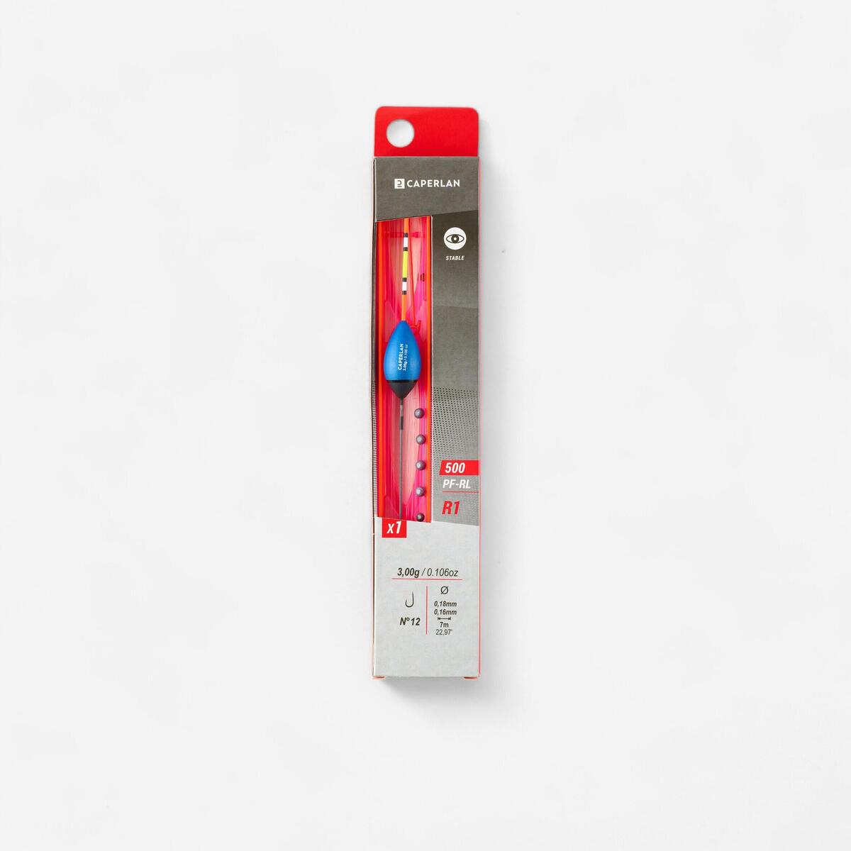 Ligne montee  pour la peche au coup en riviere pf-rl500 r1 3g