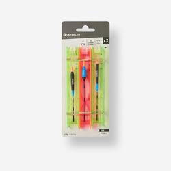 Lot de 3 lignes montees pf-rl100 l pour la peche au coup en etang