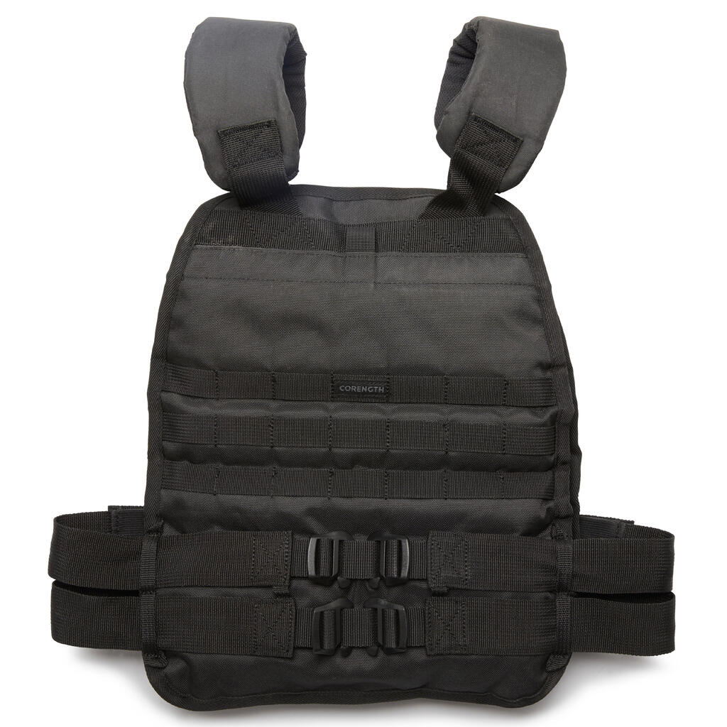 Gilet lesté de musculation et cross training ajustable - 6 à 10kg