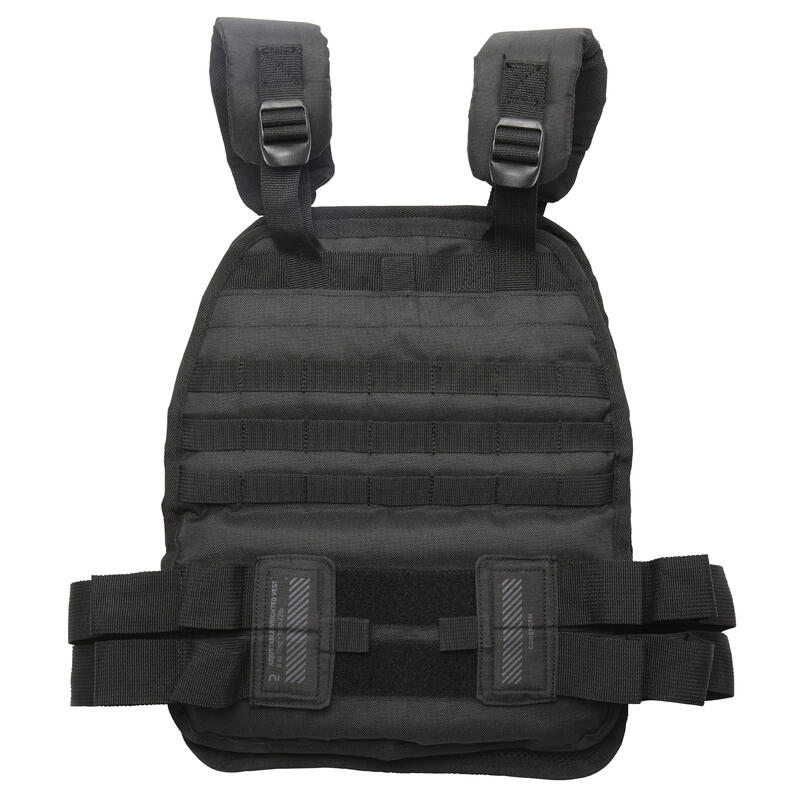 Gilet lesté de musculation et cross training ajustable - 6 à 10kg