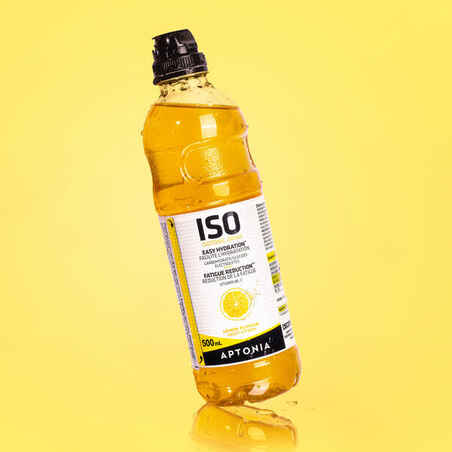 Paruoštas izotoninis gėrimas „Iso“, 500 ml, citrinų skonio