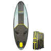 INFLATABLE WINDSURFING BOARD FREE RIDE 500 - KHAKI