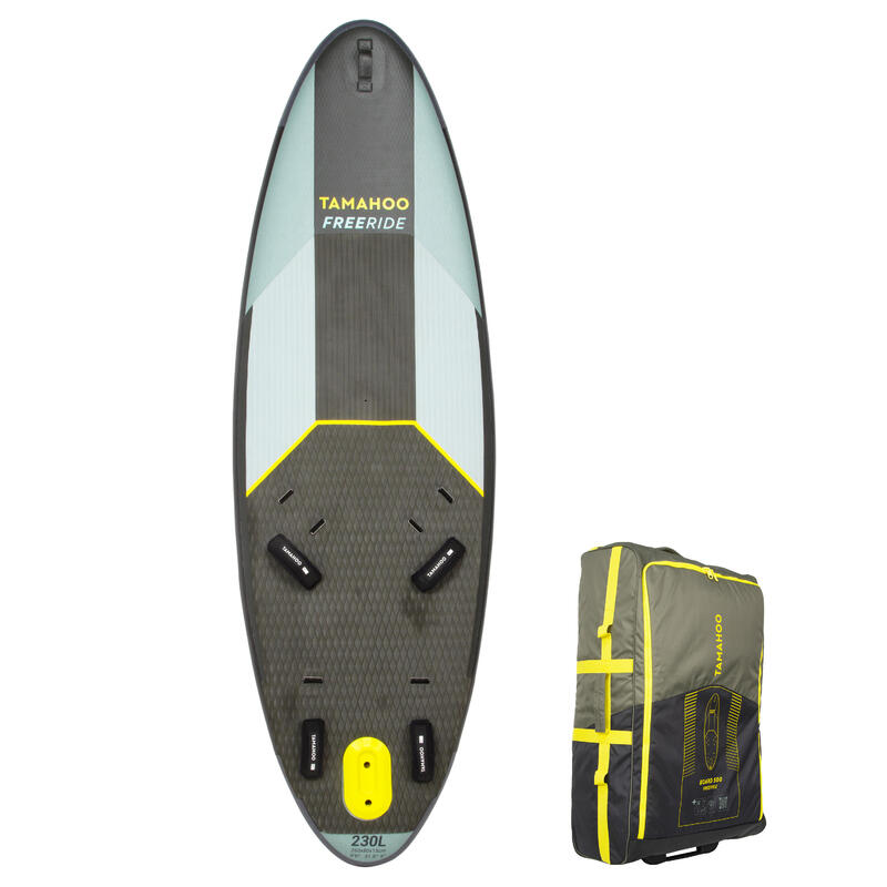 Opblaasbaar windsurfboard Freeride 500 kaki