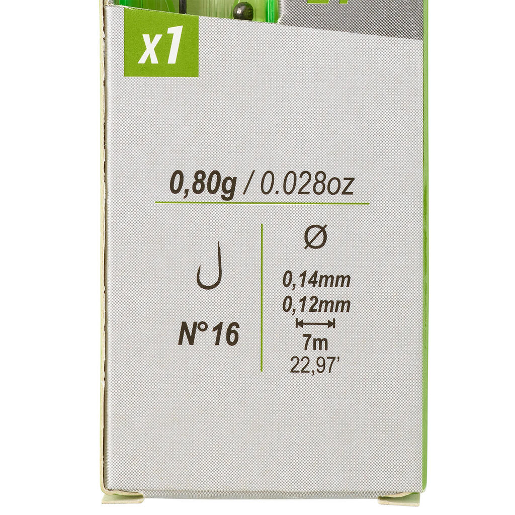 Montiran sistem za ribolov u kanalima PF-RL500 L1 0,4 g