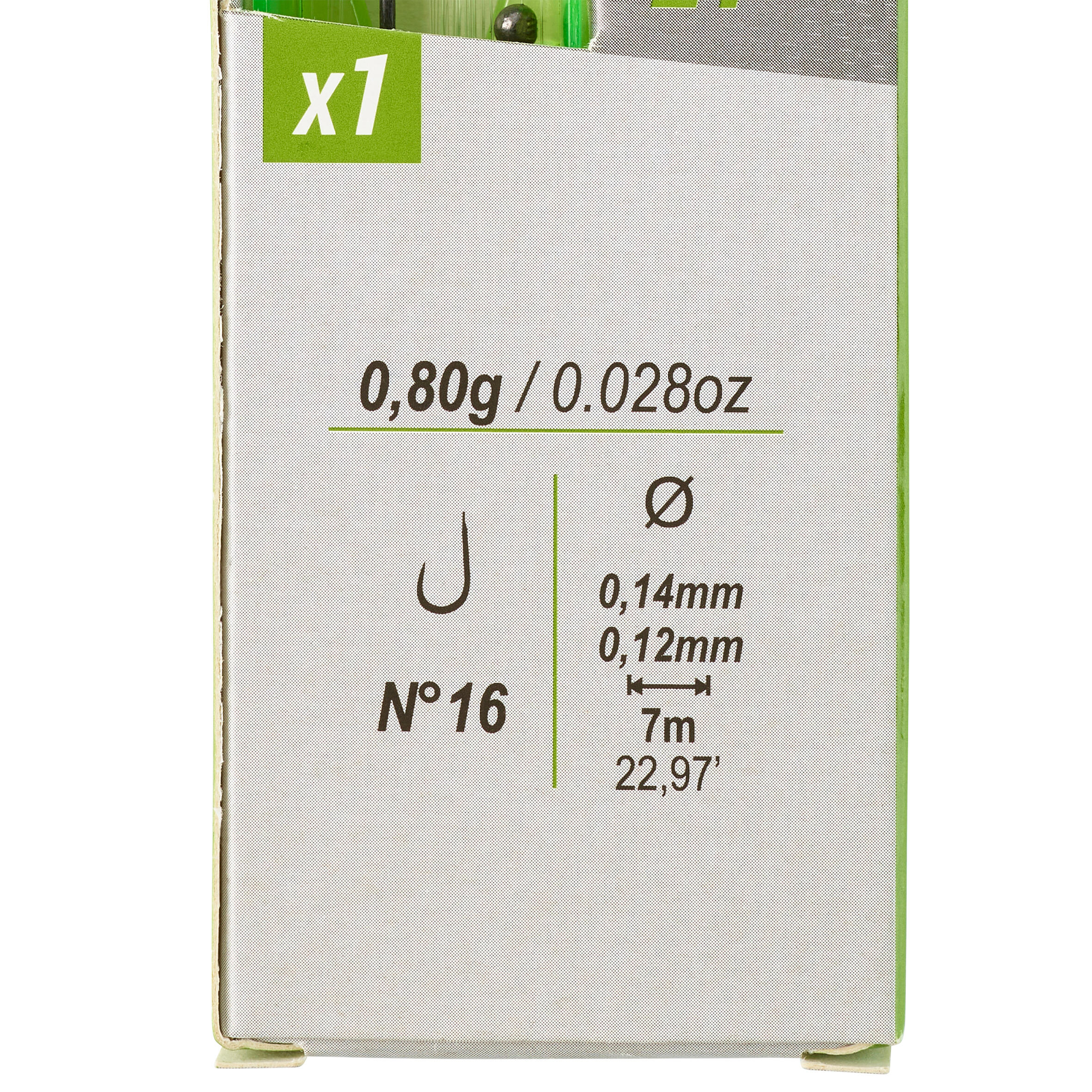 Vistuigje voor witvissen vijver PF-RL500 L1 0,8 g 3/5