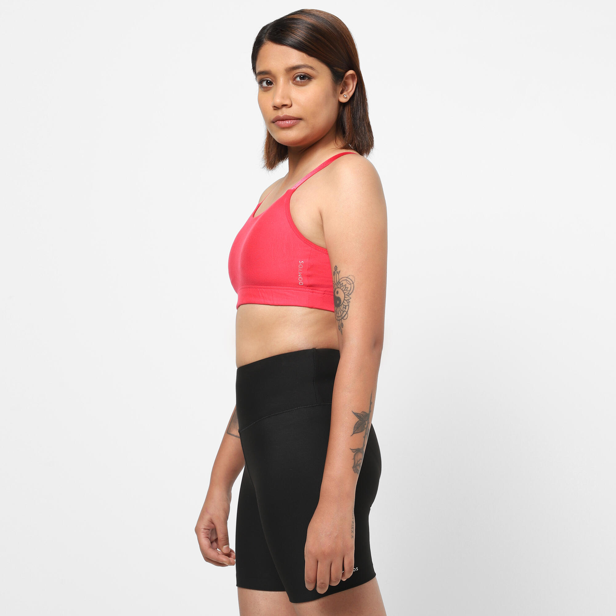 Padded Lycra Cotton Baby Pink Sports Bra, 38A at Rs 27/piece in Mumbai
