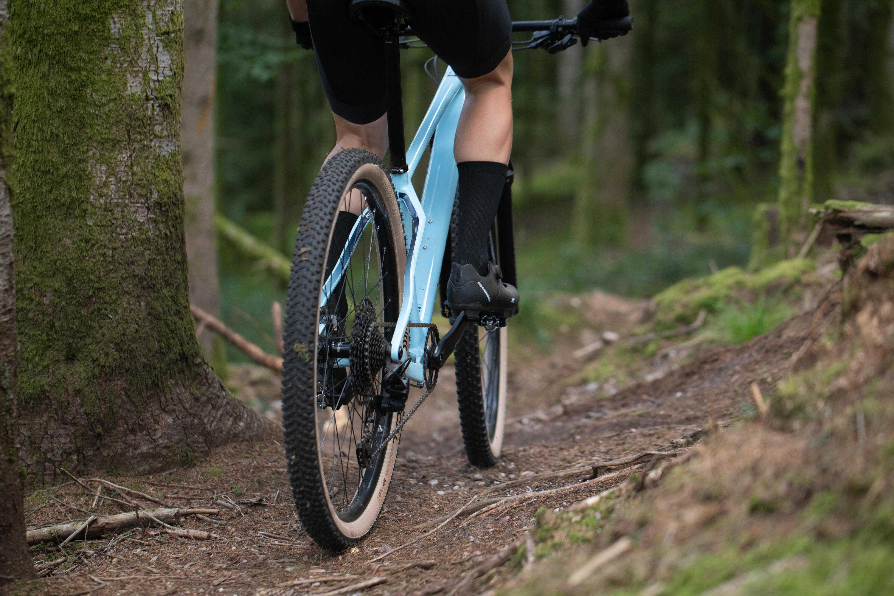 Mountainbike Cross Country race 740 Carbonrahmen Blau recon 11/15