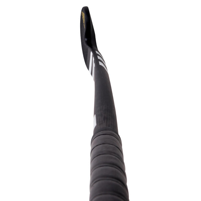 Stick de hockey ado fibre de verre mid bow Estro 8. noir or