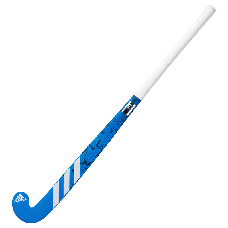 Stick de hockey sur gazon enfant bois Youngstar bleu blanc