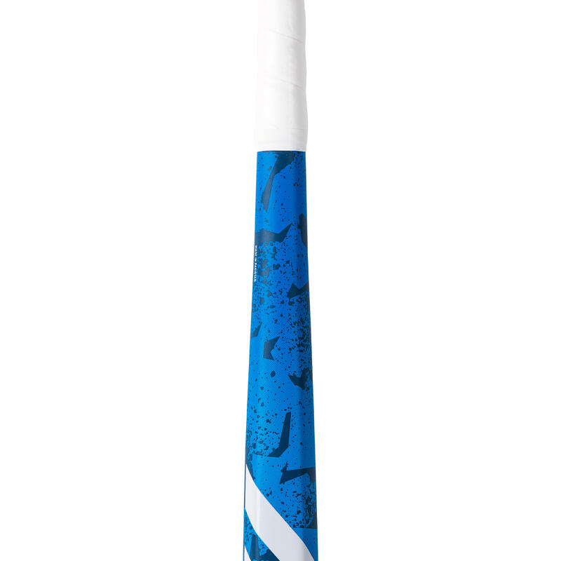 Stick de hockey sur gazon enfant bois Youngstar bleu blanc