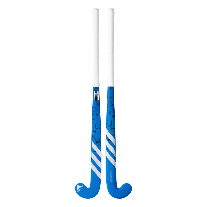 Stick de hockey sur gazon enfant bois Youngstar bleu blanc
