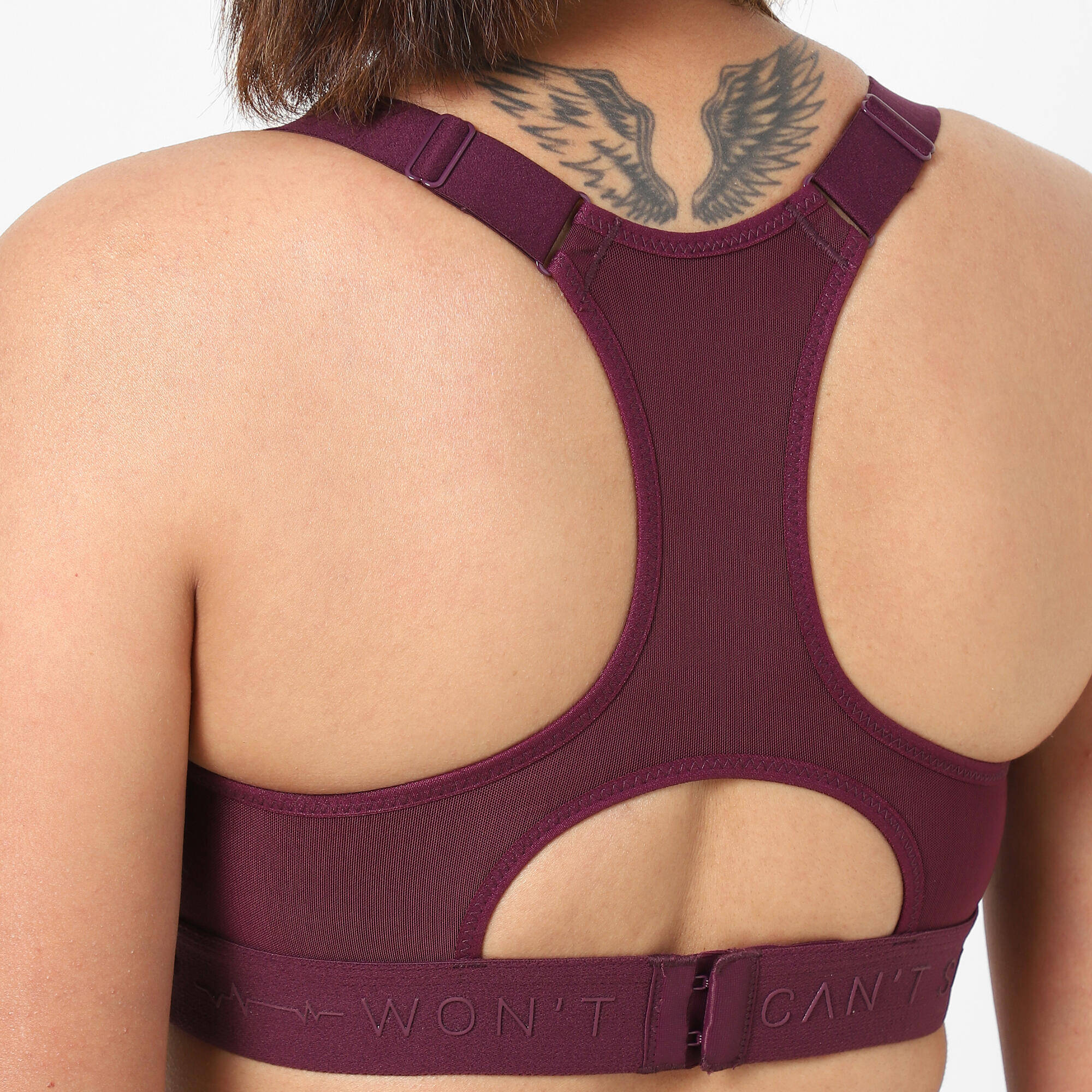 Sports Bra High Support - Damson -  5