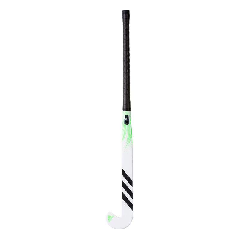 Stick de hockey adulte confirmé low bow 30% carbone Ruzo.6 blanc vert