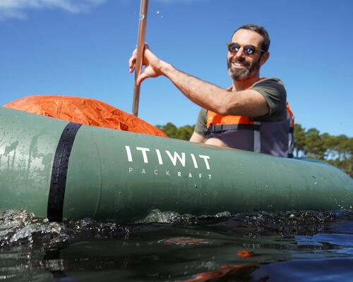 Geoffrey a testé le packraft 100