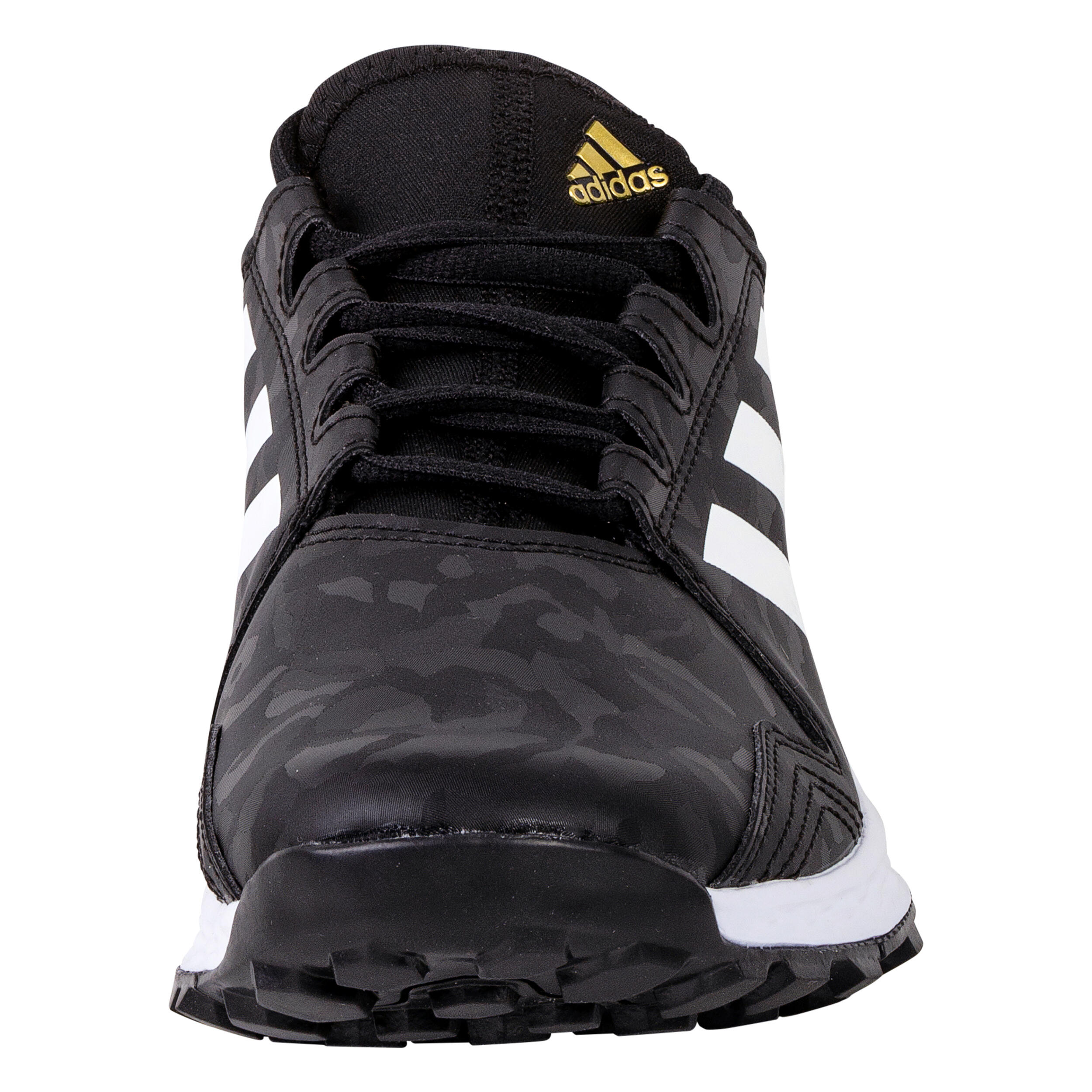 Hockeyschoenen voor tieners gemiddeld intensief Youngstar zwart 4/7